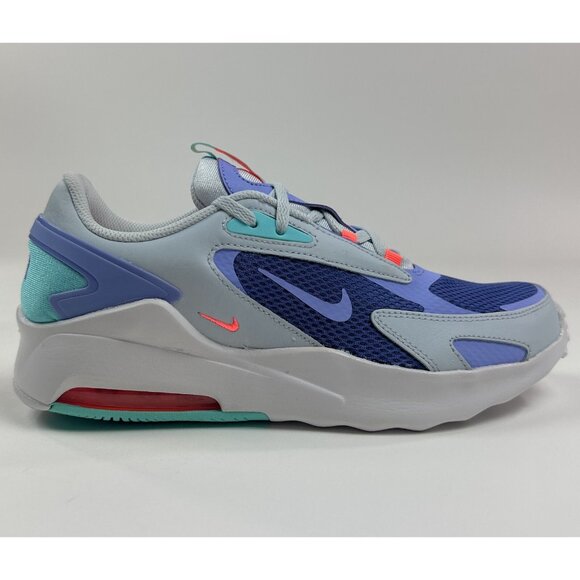 Nike Air Max Bolt GS 7Y / Womens 8.5 Gray Purple Blue Shoes Sneakers CW1626-500